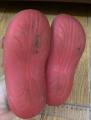 Jelly shoe for baby girl kid wear outdoor Pre loved ကလေးစီး ဖိနပ် ဘရမ်းလေး အသန့် 14 CM. 