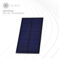 Solar Panel (6V, 1W, 110mmx60mm) - CE Store. 