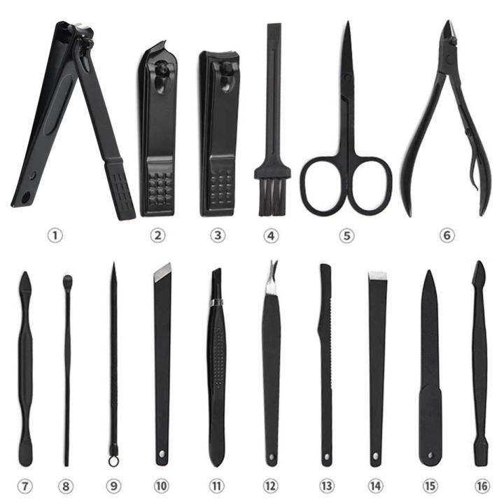 Stainless%20Steel%20Professional%20Pedicure%20Kit%20Nail%20Scissors%20Grooming%20Kit%20-%20Portable%20Travel%20Nail%20Manicure/Pedicure%20Tools%20kit%20for%20Men%20and%20Women%20with%20PU%20Leather%20Case%20-%20Image%204