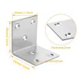 Corner Bracket for Wood and Metal 40MM 1.5inch - 6pcs. 