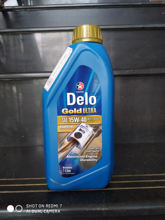 Delo Gold Ultra Diesel Engine Oil SAE 15W-40 Engine oil 1 Liter | Shop ...