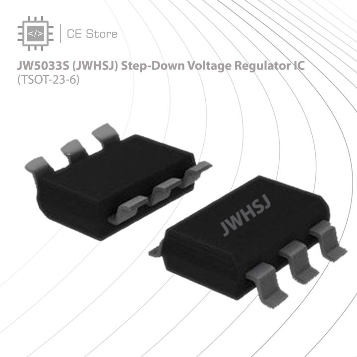 JW5033S (JWHSJ) Step-Down Voltage Regulator IC (TSOT-23-6) - CE Store