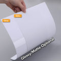 Cold Laminating Self Adhesive Film  A4 Matte  10 Sheet  Photo Protect Waterproof Plastic Film  Photo Top Sticker Sheet Transparent Surface. 