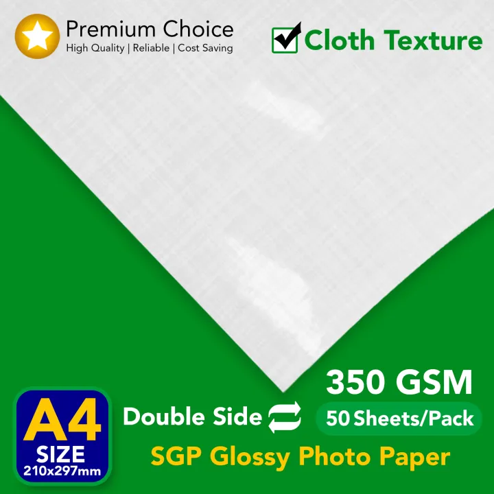 SGP%20Glossy%20Photo%20Paper%20%7C%20350%20g%20%7C%20Cloth%20Texture%20%7C%202%20Sided%20%7C%20A4%20Size%2050%20Sheets%20%7C%20Printer%20Photographic%20Paper%20for%20Inkjet%20Printers%20Office%20Supplies%20-%20Image%203