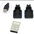 USB Male Head with Cover. 