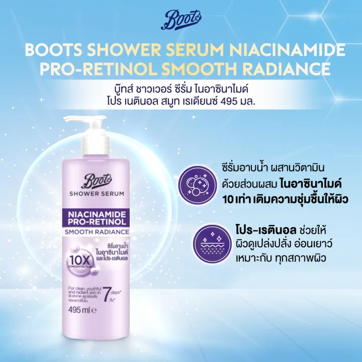 (Preorder)%20Boots%20Shower%20Serum%20Niacinamide%20Pro-Retinol%20Smooth%20Radiance%20495Ml%20Boots%20Shower%20Serum%20Niacinamide%20Pro-Retinol%20-%20Image%203