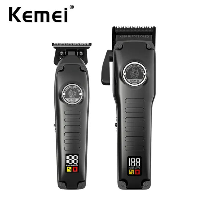 Kemei%20Salon%20Hair%20Cutting%20Machine%20km-1827%20Professional%20Rechargeable%20Cordless%20Electric%20Barber%20Men%20Hair%20Trimmer%20Clipper%20Set%20-%20Image%203
