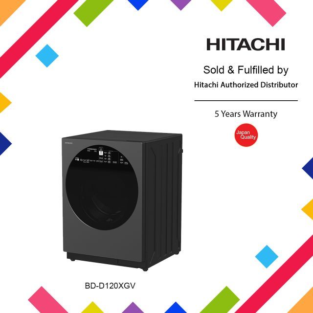 Hitachi%20Washing%20Machine%20Front%20Load%20BD-D120XGV%20-%20Image%202