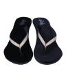 Thin Ya Nant Women's Wear Traditional Flip Flops - Black. 
