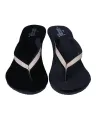 Thin Ya Nant Women's Wear Traditional Flip Flops - Black. 