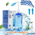 Waterpulse Portable Nasal Wash Rinse Cleaner Neti pot for Sinus Wash For adult and kid (300ml). 