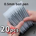 Extra small tip 0.5mm gel pen, မင်စို ဘောပင် for school business. 