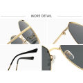 (Preorder) Veithdia Sunglasses Metal Frame UV Protection Polygon Shape For Women S23307 အမျိုးသမီး နေကာမျက်မှန်. 