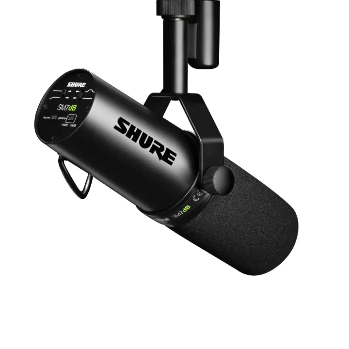 (Preorder)%20Shure%20SM7dB%20Vocal%20Microphone%20With%20Built-in%20Preamp%20Black%20Vocal%20Microphone%20by%20Pro%20Gadgets%20-%20Image%203