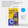 car logo peeling tool body metal tail labeling set residual self-adhesive remover. 