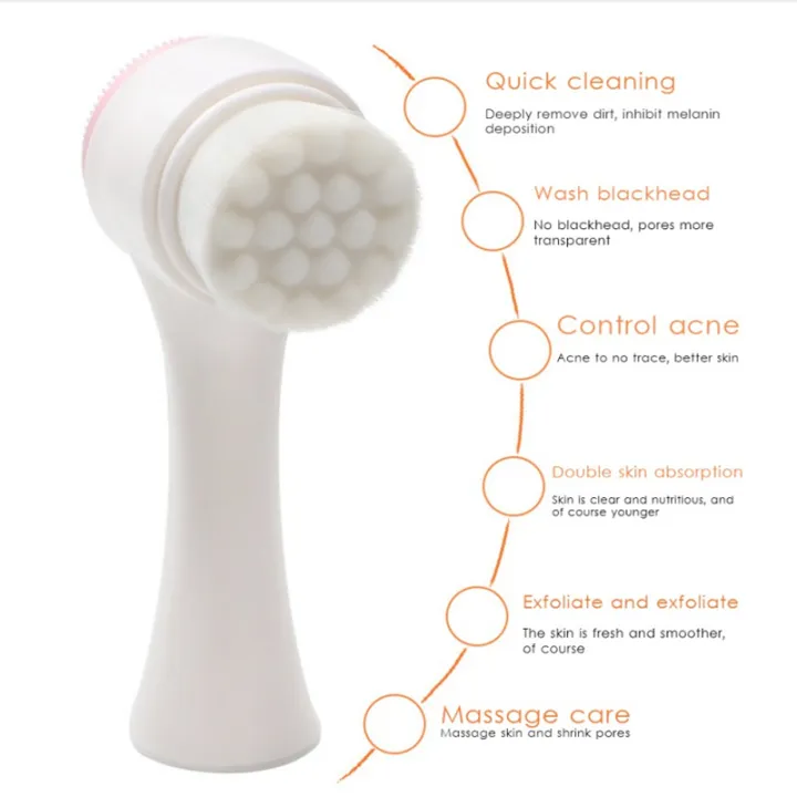 (Preorder)SEVICH%203D%20Face%20Wash%20Brush%20Double%20Side%20Cleaning%20Massage%20Skin%20Care%20Tool%20-%20Image%207