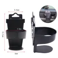 Car Truck drink water bottle holder Universal Black Beverage Cup Holder Auto Door Mount Drink Bottle stand. 
