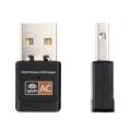 AC600M Mini 600Mbps 2.4G/5G Dual Band Wireless USB Adapter WiFi Dongle. 