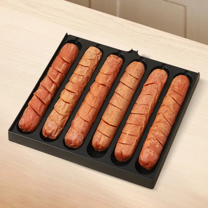 (Preorder)%C2%A0%E3%80%90winnereco%E3%80%916%20Grids%20Hot%20Dog%20Maker%20Sausage%20Cooking%20Tool%20Hot%20Dog%20Mold%20Pan%20Hot%20Dog%20Baking%20Steaming%20Tool%20for%20Outdoor%20Kitchen%20Breakfast%20-%20Image%207