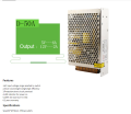 D-50A 50W 5V6A 12V2A Dual Output Switching Power Supply 5V 12V. 