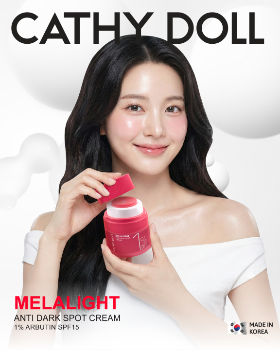 Cathy Doll Melalight Anti Dark Spot Cream 1% Arbutin SPF15 7ml