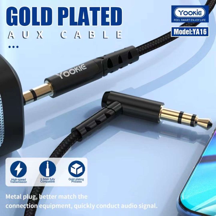 Yookie Aux Audio Cable (YA-16)
