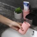 Portable Toothbrush Case, Tongue Cleaner Holder Case for Travelling, Outdoor, Use to Storage & Carry Case Storage Box. 