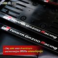 (Preorder)🔥TOYOTA GR🔥 Car license plate frame with TOYOTA GR pattern, Premium showroom grade ✅For 1 car✅. 
