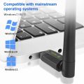 WIFI 6 WIFI Signal Receiver 2.4G 286Mbps Wireless Adapter WPA3 Security AX286M Driver Free for Win7/10/11. 