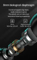 M25 Wireless Bluetooth 5.2 Magnetic Hatch Metal Mechanical Style Dual Ear Digital Display In Ear Sport Bluetooth. 