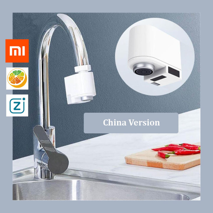 New Design Xiaomi Mi Youpin Smart Faucet Infrared Sensor Water Saving Energy Overflow Saving, Automatic Faucet Sensor - Automatic Faucet Kitchen, Automatic Lavatory Faucet, Auto Faucets, Faucet Automatic