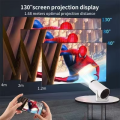 (Preorder)HY300 4K projector Android Smart 11.0 LCD Ultra HD 8000 Lumens 5G WIFI Bluetooth home theater Mini projector can connect mobile phone / tablet / computer. 