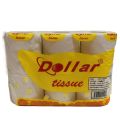 Tissue Dollar White 6' Rolls 2ply. 