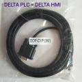 Delta Plc and HMI Communication Cable. 