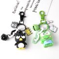 Sanrio character keychains. 