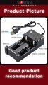 BmaX 2 Slots Battery Charger Intelligent Fast LED Indicator USB 10440 14500 16340 16650 18350 18500 18650 26650 Rechargeable. 