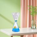Liquid Hourglass Timer, Liquid Motion Bubbler Timer, Home Decor Creative Hourglass Liquid Bubbler. 