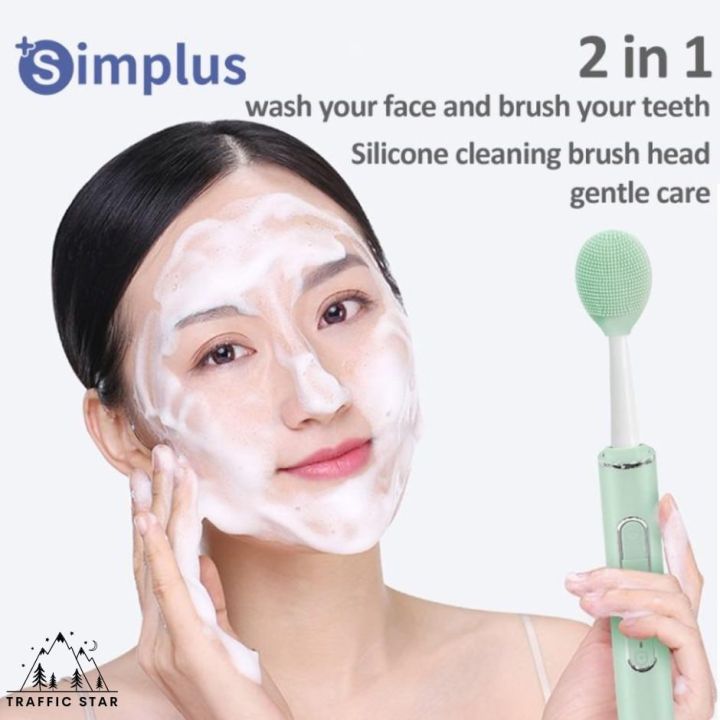 Simplus%20Electric%20Toothbrush%203%20Modes%20Sonic%20Vibration%20USB%20Rechargable%20Smart%20Timer%20Waterproof%20Portable%20-%20Image%204