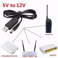 High Quality DC Powered Set Up Charger 5V To 12V USB Cable. 