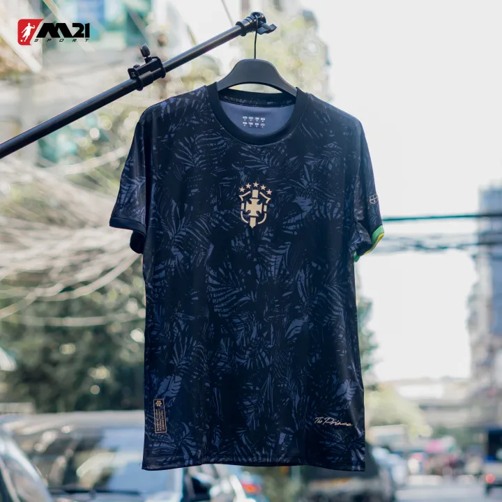 Brazil Black Edition Fan Jersey 23/24 (Neymar Jr. "The Prince")
