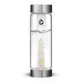 Crystal Water Bottles Clear Quartz. 