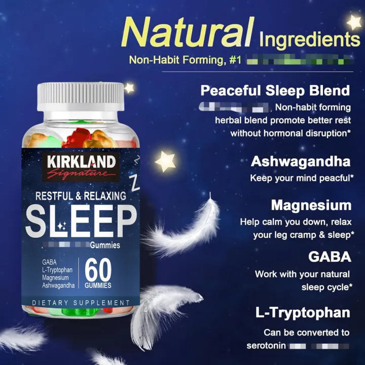 (Preorder)KIRKLAND%20Adult%20Sleep%20Aid%20Gummies%20for%20Deep%20Relaxation%20-%20Image%203