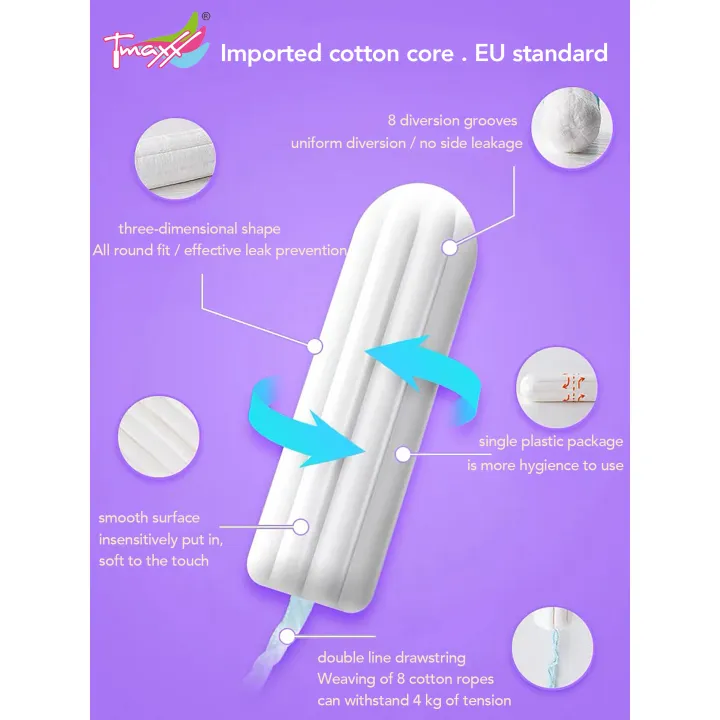 Tmaxx%20Non-Applicator%20Tampon%20(Super%20flow)%20-%20Image%203
