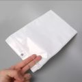 Zip Lock Bag Transparent White (10Pcs). 