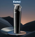 KEMEI Black Hair Clippers for Men, Electric Cordless Clippers for Hair Cutting, Professional Barber Clippers, USB Rechargeable Wireless Haircut Clippers km-1115. 