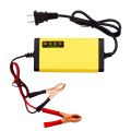 Intelligent pulse 12V 8-20AH lead-acid battery motorcycle battery charger. 