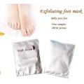 Foot masks exfoliation peeling. 