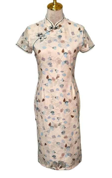 cotton Knitted Lace CNY Traditional costume long dress AyeyarMark