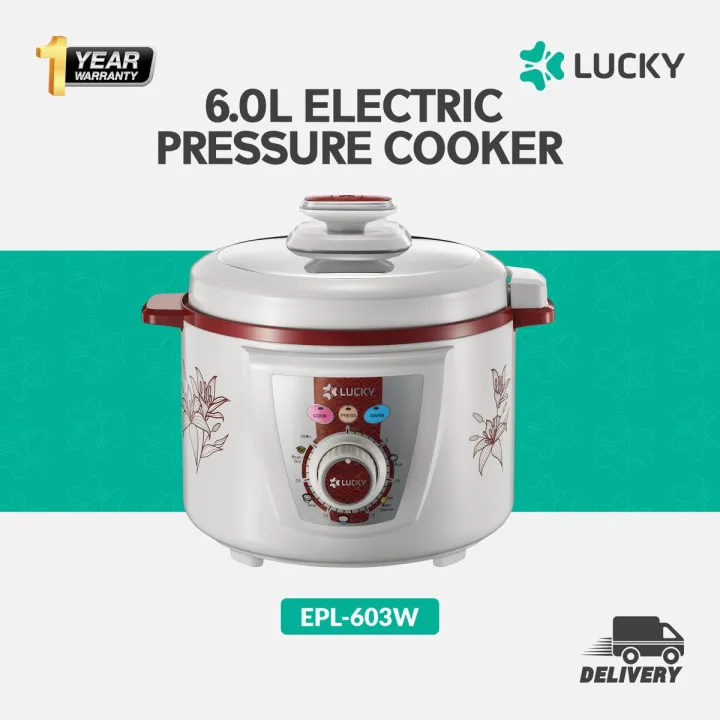 Lucky Electric Pressure Cooker (EPL-603W) | Shop.com.mm
