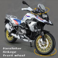 (Preorder) Cars Diecast Light Motorcycle Model Alloy BMW R1250 GS 1:9 Scale Lovers Collectible Birthday Children's Gift Metal Toys Boys  ကလေးကစားစရာအရုပ်ဆိုင်ကယ်. 